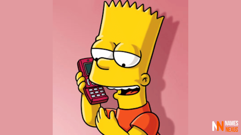 Bart Simpson Prank Call Names