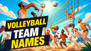 325+ Funny Volleyball Team Names Ideas