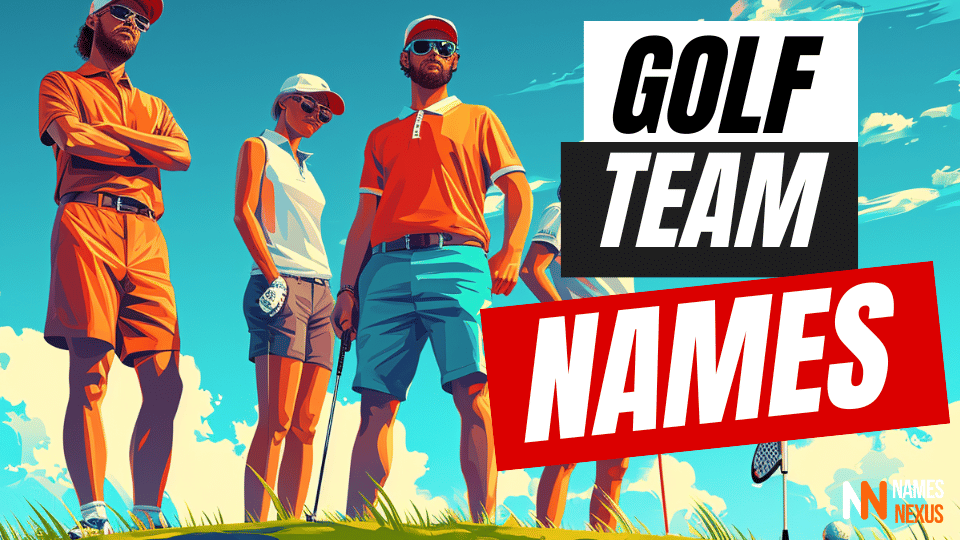 golf team names